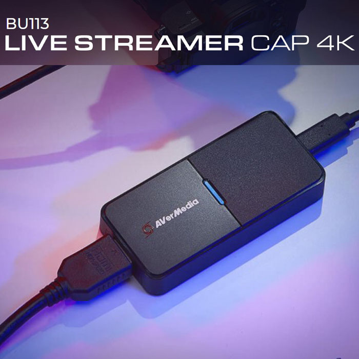 AverMedia Live Streamer CAP 4K BU113 Video Recording_Video Capture