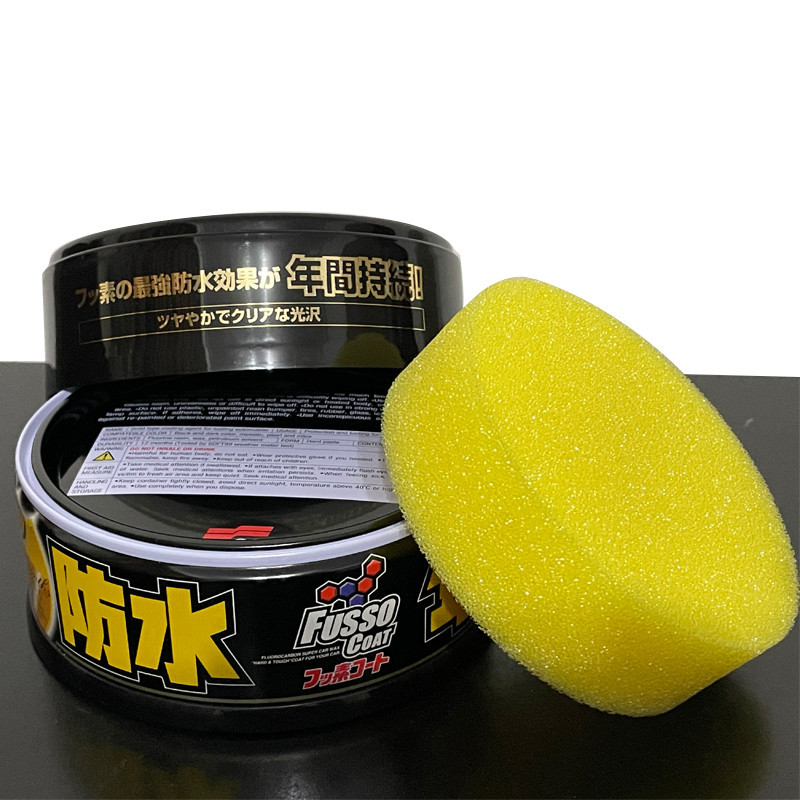 SOFT99 Fusso Coat Wax for Dark Cars: 12-Month Protection