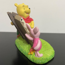 Disney Winnie the Pooh and Piglet Autumn Wish Figurine