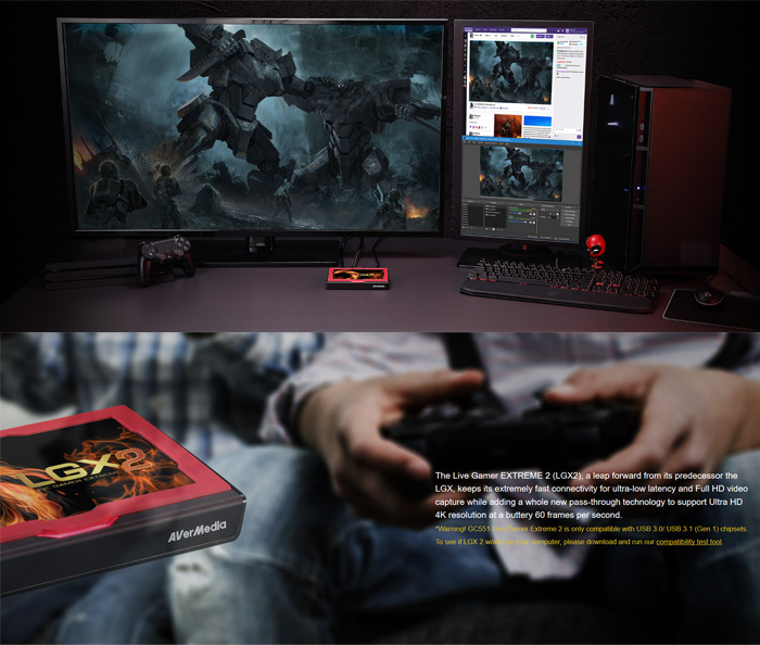 Avermedia Live Gamer EXTREME 2 - GC551 LGX2_Video