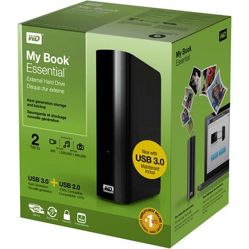 Western Digital My Book Essential Hard Drives 2TB 3.0 [ship to 